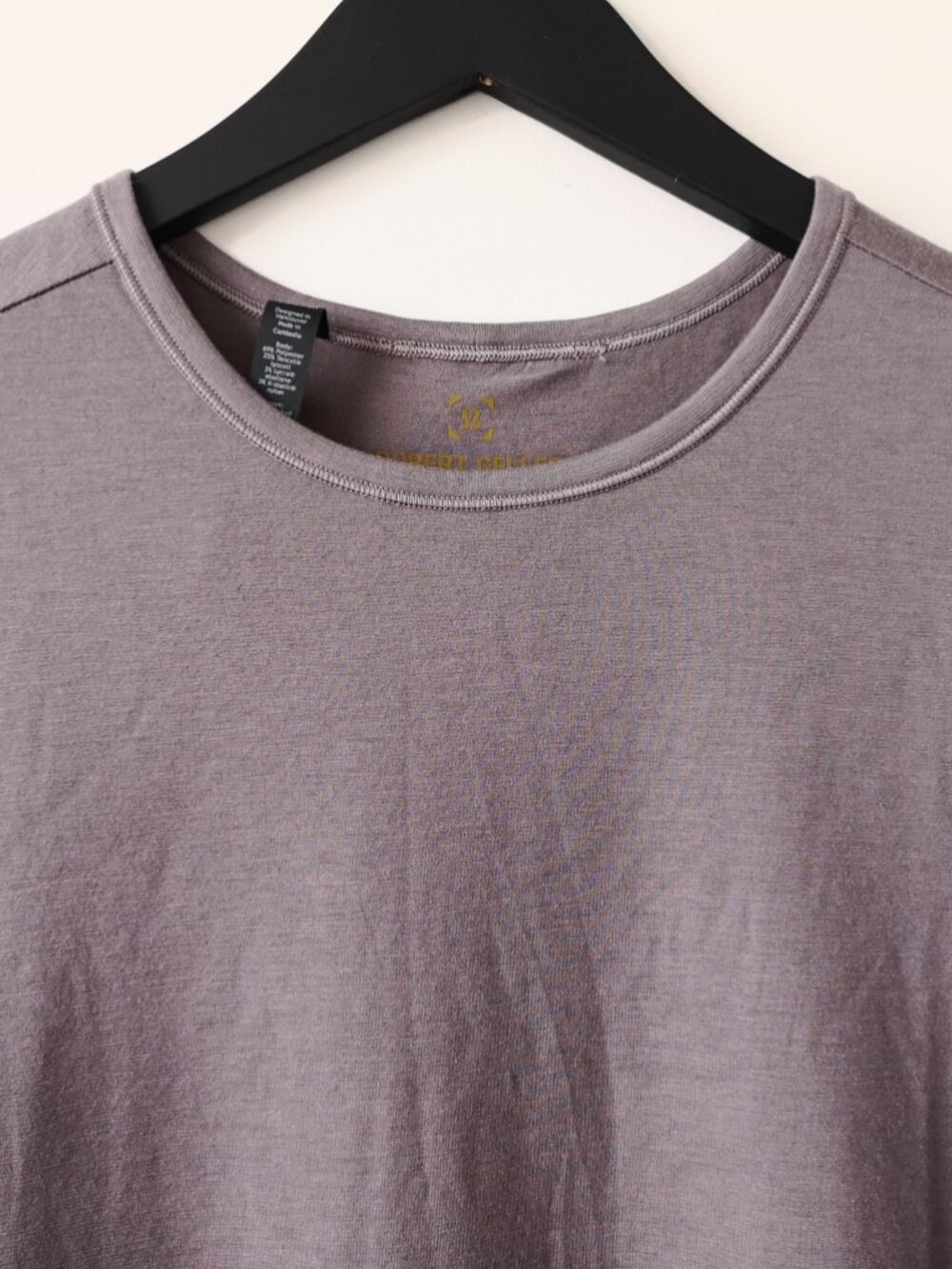 NWT LULULEMON LNRR/MNPH/DPHM Gray Grey Take The Moment SS Top Shirt Men's Large - Picture 2 of 10